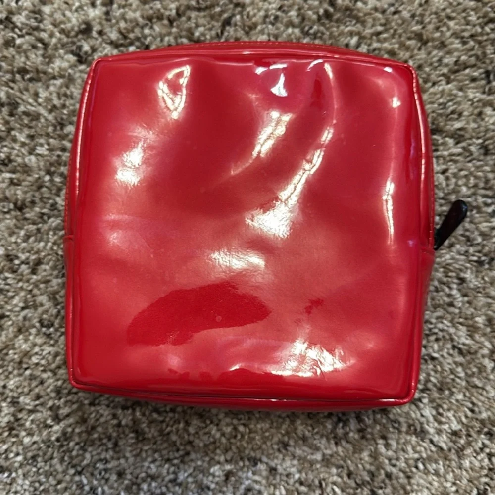 Christian Dior Red Cosmetic Bag NWOT stunning bag to hold all your valuables! - Picture 2 of 6